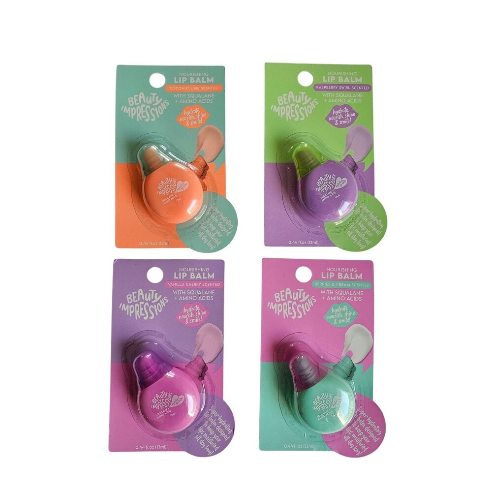 Beauty Impressions Nourishing Lip Balm TIKTOK VIRAL 4 Pack
